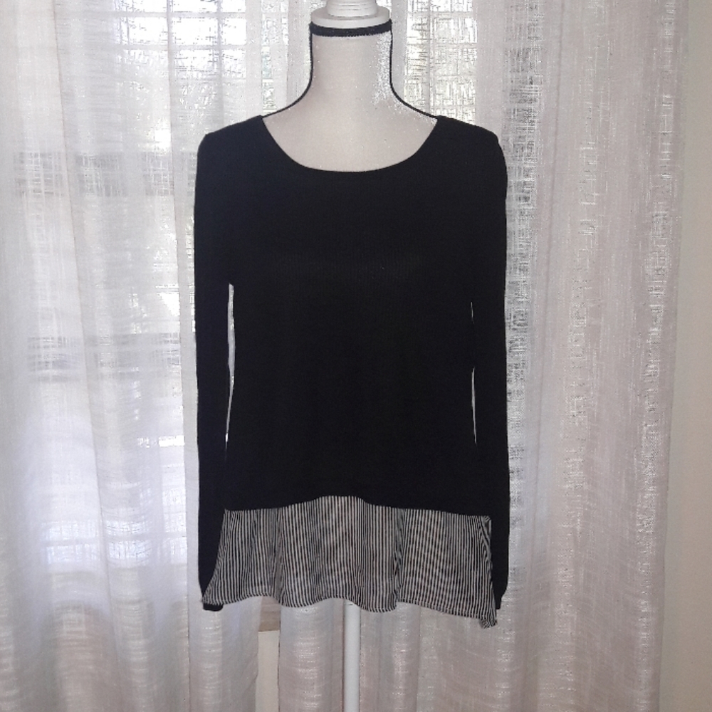 H&M Black/White light sweater